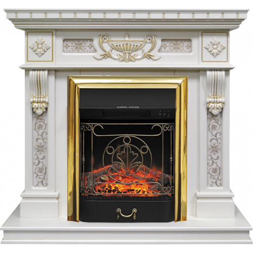 Corsica STD (белый дуб с золотом)+Majestic Brass Corsica STD (белый дуб с золотом)+Majestic Brass