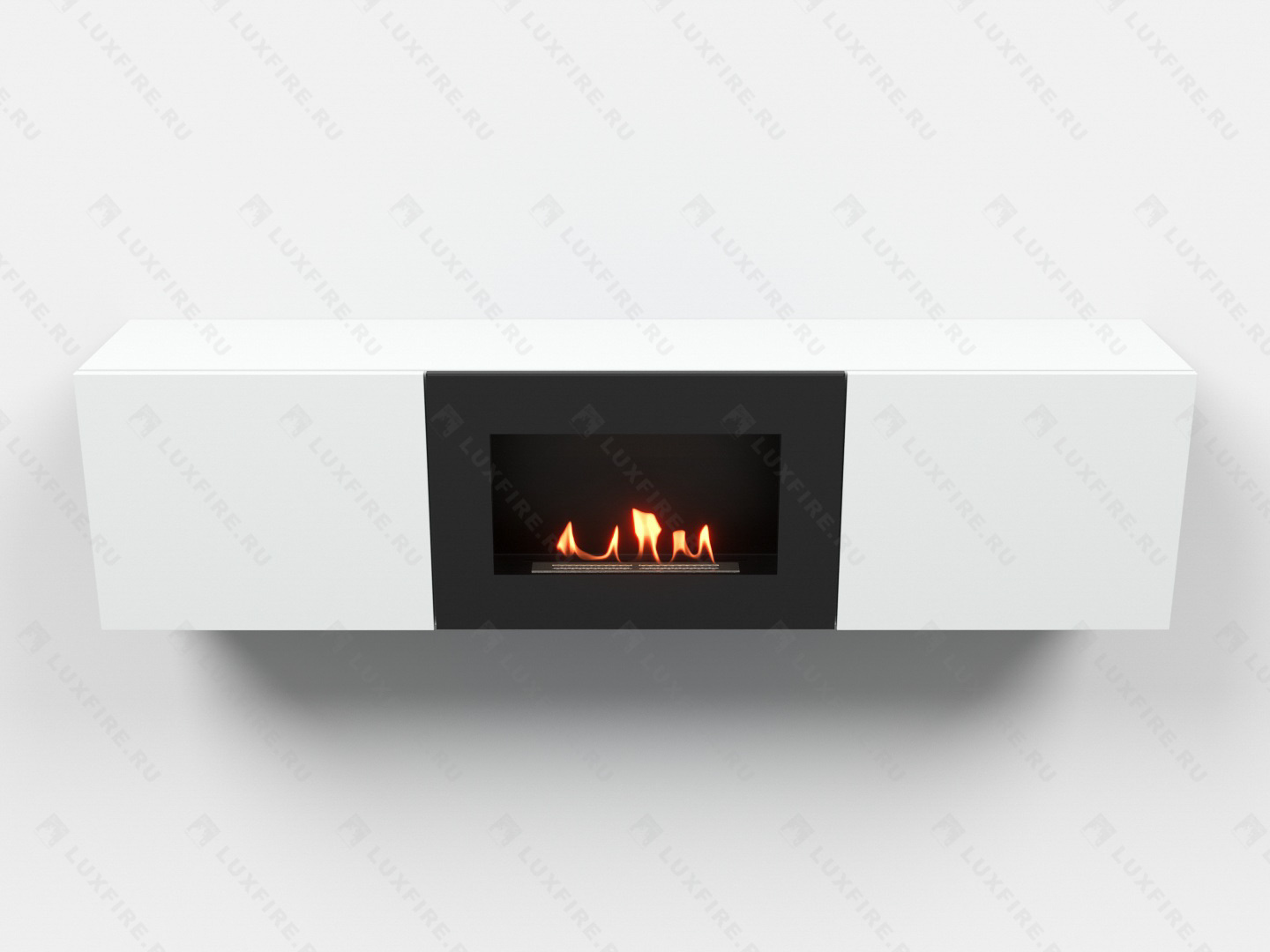 Тумба ТВ Lux Fire "Каспий" настенная 1600 матовая, белая с биокамином 600 Тумба ТВ Lux Fire "Каспий" настенная 1600 матовая, белая с биокамином 600 по цене 65 178 руб.