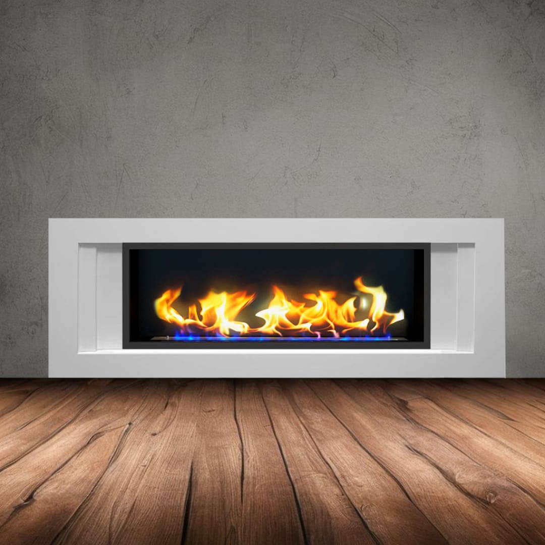 Биокамин в линейном портале "Русский огонь" Лайн с защитным стеклом по цене 98 600 руб.