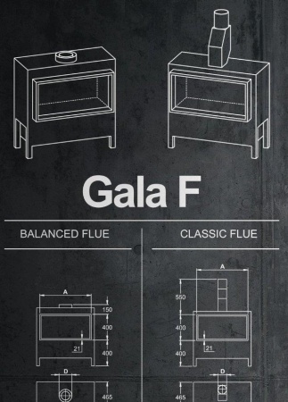 Газовая топка Vero Design GA 3 F 
Газовая топка Vero Design GA 3 F