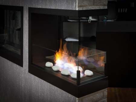 Встроенный биокамин Lux Fire Торцевой 490 S по цене 35 090 руб.