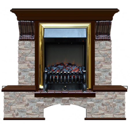 Бостон К Грот цветной (дуб)+Fobos Brass