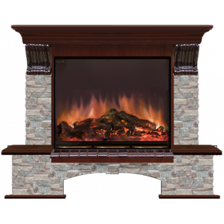 Бостон Грот цветной (красное дерево)+Arte 28 Бостон Грот цветной (красное дерево)+Arte 28