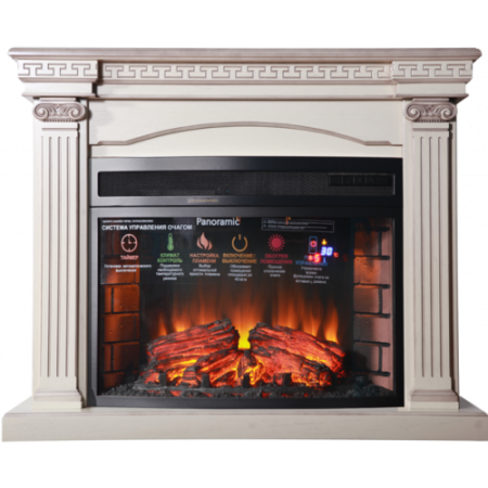 Афина (беж с черной патиной)+Panoramic 33 Led FX