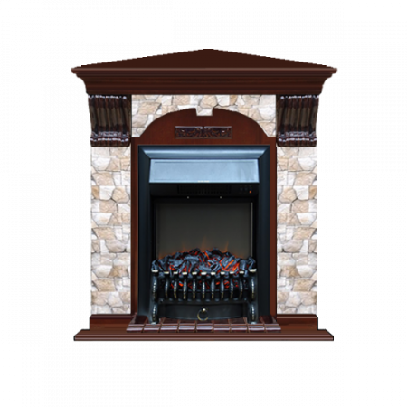 Арочный Арбат угловой (красное дерево)+Fobos Black