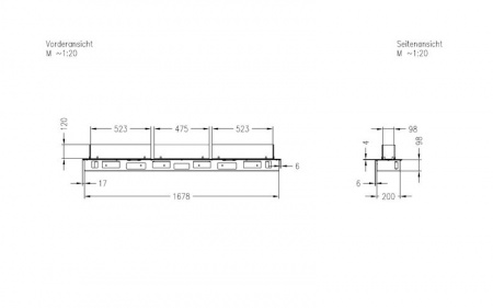 Встраиваемый биокамин Spartherm ebios-fire Quadra Inside III SL по цене 293 800 руб.