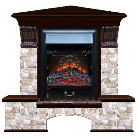 Бостон К Арбат угловой (дуб)+Majestic Black