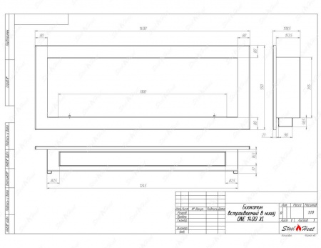 Биокамин SteelHeat ONE-V 1400 XL стекло Биокамин SteelHeat ONE-V 1400 XL стекло по цене 60 960 руб.