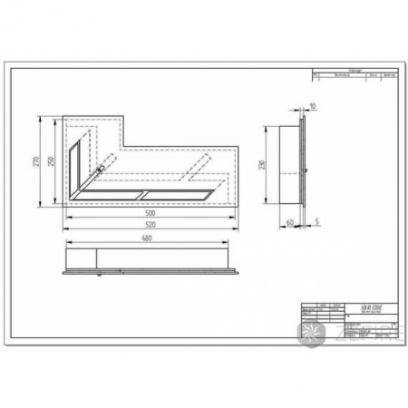 Прямоугольный контейнер ZeFire угловой 500 Прямоугольный контейнер ZeFire угловой 500 по цене 49 000 руб.